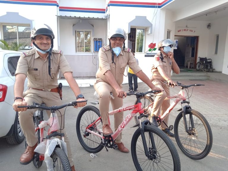 Pardi police will keep a watch on the criminals by riding bicycles